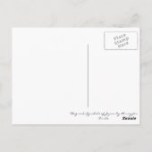 Vlag en symbolen van Japan ID153 Briefkaart (Achterkant)