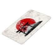 Vlag en symbolen van Japan ID153 Magneet (Linkerzijde)