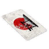 Vlag en symbolen van Japan ID153 Magneet (Rechterzijde)