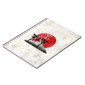 Vlag en symbolen van Japan ID153 Notitieboek (Linkerzijde)