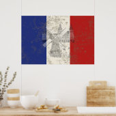 Vlag en symbolen van Nederland ID151 Poster (Keuken)