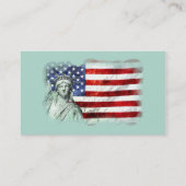 VLAG EN VRIJHEID VAN DE VS VISITEKAARTJE (Achterkant)