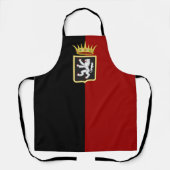 Vlag en wapen van de Valle d'Aosta (Italië) Schort (Voorkant)