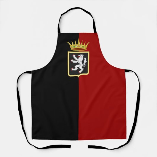 Vlag en wapen van de Valle d'Aosta (Italië) Schort (Voorkant)