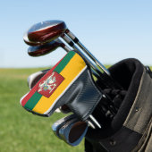 Vlag en wapen van Litouwen Golfheadcover (Insitu)