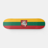 Vlag en wapen van Litouwen Persoonlijk Skateboard (Horizontaal)