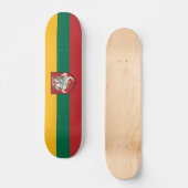 Vlag en wapen van Litouwen Persoonlijk Skateboard (Voorkant)