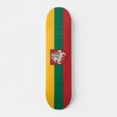 Vlag en wapen van Litouwen Persoonlijk Skateboard (Voorkant)
