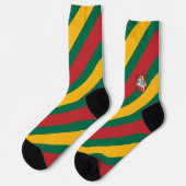 Vlag en wapen van Litouwen Sokken (Links)