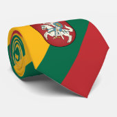 Vlag en wapen van Litouwen Stropdas (Opgerold)