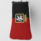 Vlag en wapenschild van Valle d'Aosta Golfheadcover (Draai 90)