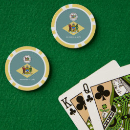 Vlag en zegel van Delaware, Delaware Poker Chips