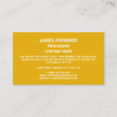 Vlag en zegel van Kentucky, vlag van Kentucky Visitekaartje (Achterkant)