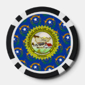 Vlag en zegel van Nevada, Nevada Poker Chips (Achterkant)