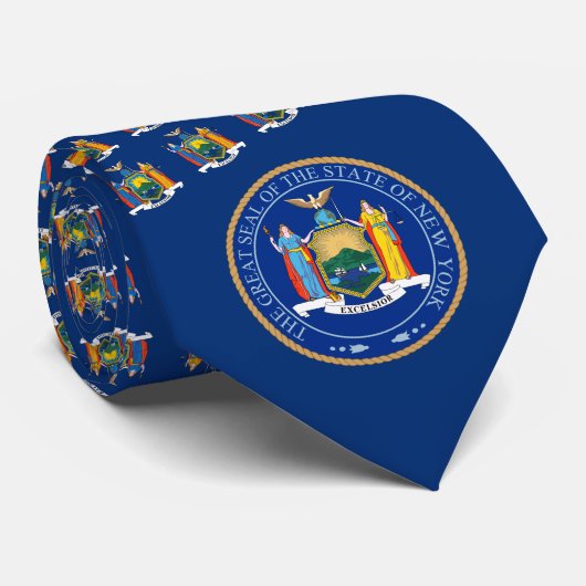 Vlag en zegel van New York, Vlag van New York Stropdas (Opgerold)