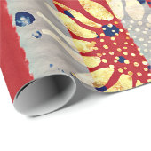 Vlag en zonnebloemen cadeaupapier (Rol Hoek)