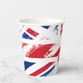  vlag Engeland Papieren Bekers (Voorkant)