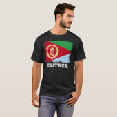 vlag Eritrees land Retro vlag Eritrees T-shirt (Voorkant volledig)