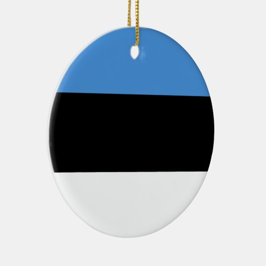 Vlag Estland-Ornament Keramisch Ornament (Rechts)