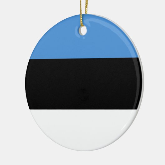 Vlag Estland-Ornament Keramisch Ornament (Links)