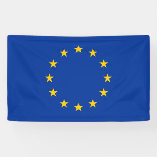 Vlag EU - Europese Unie Spandoek