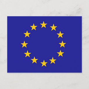 Vlag Europese Unie Briefkaart