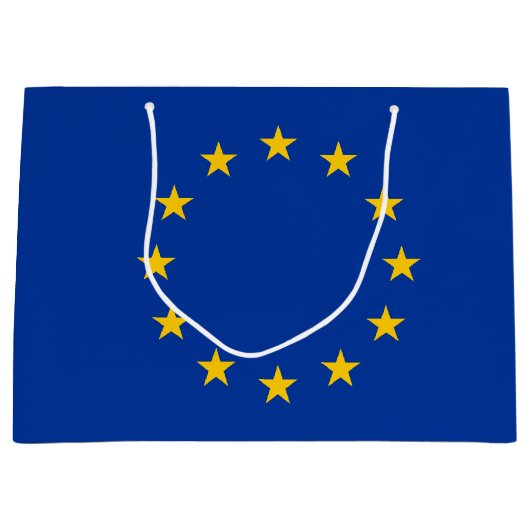 Vlag Europese Unie Groot Cadeauzakje (Voorkant)