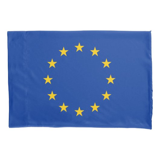 Vlag Europese Unie Kussensloop (Voorkant)