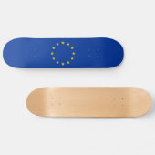 Vlag Europese Unie Persoonlijk Skateboard (Horizontaal)