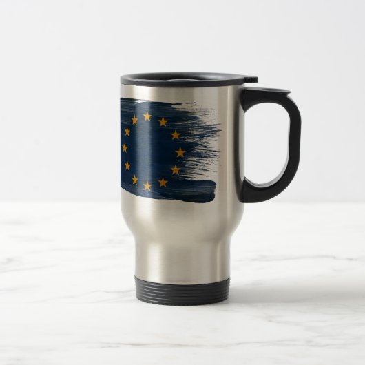 Vlag Europese Unie Reisbeker (Rechts)