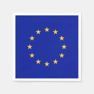 Vlag Europese Unie Servetten