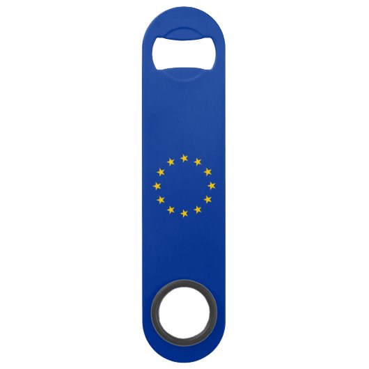 Vlag Europese Unie Speed Flessenopener (Achterkant)