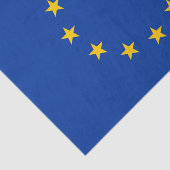Vlag Europese Unie Tissuepapier (Detail)