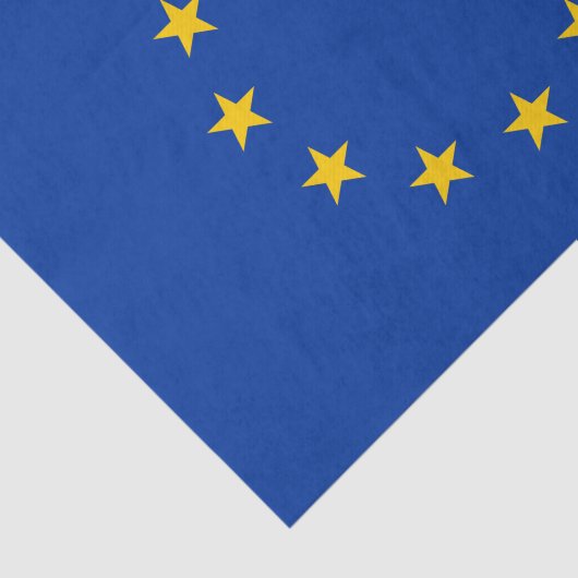 Vlag Europese Unie Tissuepapier (Detail)