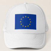 Vlag Europese Unie Trucker Pet (Voorkant)