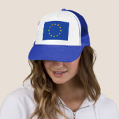 Vlag Europese Unie Trucker Pet (In situ)