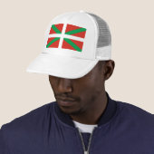 Vlag Euskadi - Baskenland - Ikurri Trucker Pet (In situ)