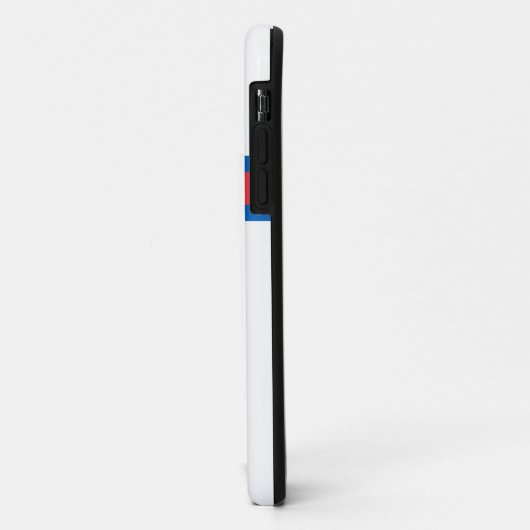 Vlag Faeröer (DENEMARKEN) Case-Mate iPhone Case (Achterkant/links)