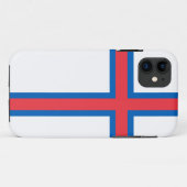 Vlag Faeröer (DENEMARKEN) Case-Mate iPhone Case (Achterkant (horizontaal))