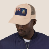 Vlag Falklandeilanden Hoed Trucker Pet (In situ)
