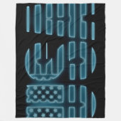 Vlag fleece deken (Voorkant)