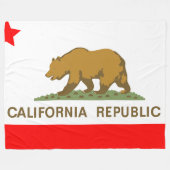 Vlag fleece deken (Voorkant (Horizontaal))