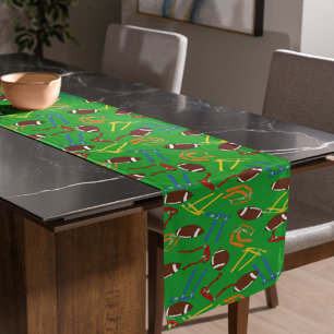 Vlag Football Banket Einde van het Seizoen Party Korte Tafelloper