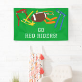 Vlag Football Banket Einde van het Seizoen Party Spandoek (Insitu)