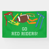 Vlag Football Banket Einde van het Seizoen Party Spandoek (Horizontaal)