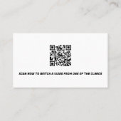 Vlag Football Coach Trainer Custom Visitekaartje (Achterkant)