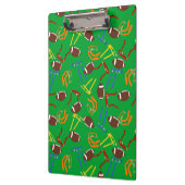 Vlag Football Coaches Gepersonaliseerd Klembord (Links)