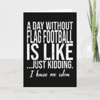 Vlag Football grappig cadeau