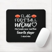 Vlag Football mama Muismat (Met muis)