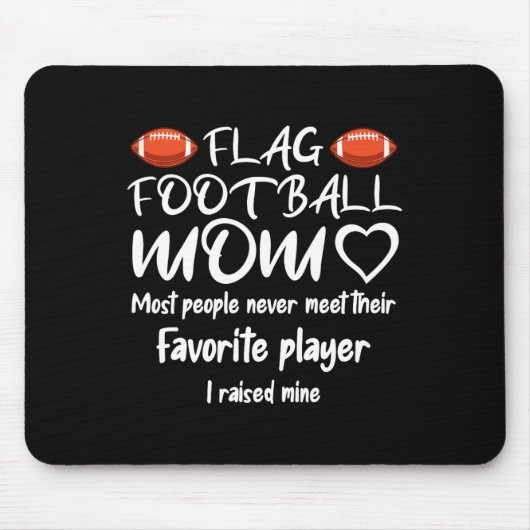 Vlag Football mama Muismat (Voorkant)